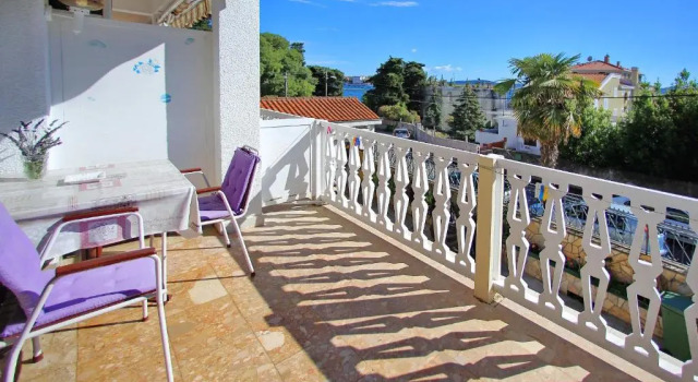 Двухместный номер Economy с балконом и с видом на море Guest House Villa Jadera