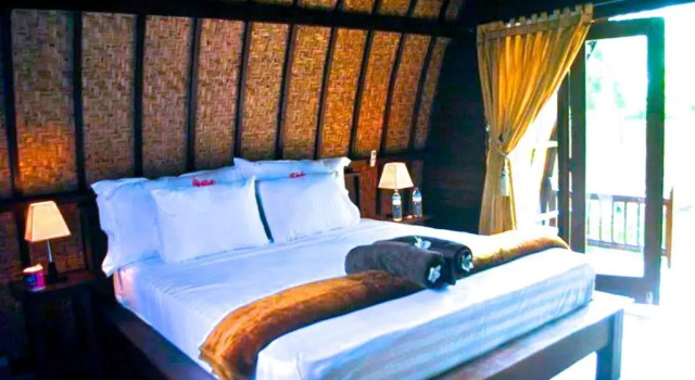 Бунгало c 1 комнатой с красивым видом из окна Gili Inlander Boutique Hotel