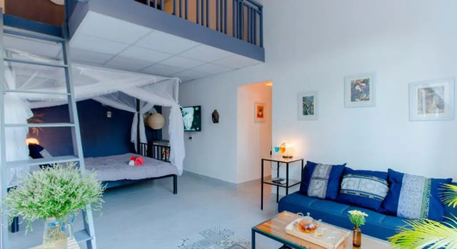 Четырёхместный номер Standard Homestay Vườn Pháp