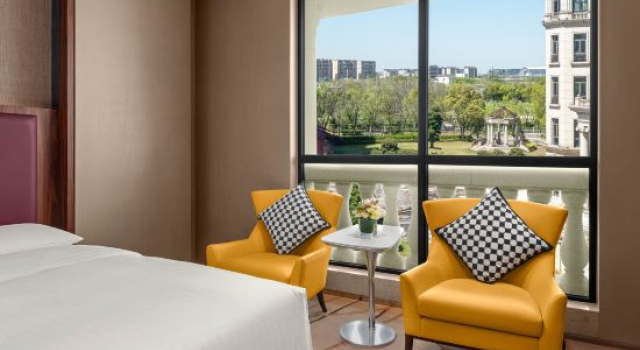 Двухместный номер Standard Courtyard by Marriott Shanghai Changfeng Park