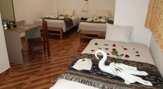 Standardní Třílůžkový pokoj Perumanta B&B