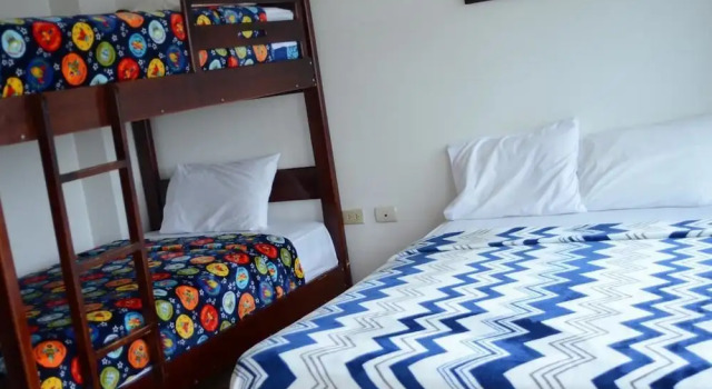 Семейный номер Standard с видом на океан Hotel Paradise Beach