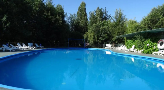 Апартаменты с видом на бассейн Cabañas Parque Salto del Laja