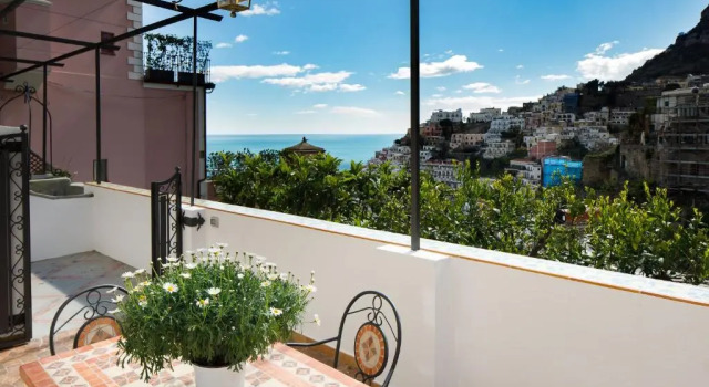 Двухместный номер Deluxe с балконом и с видом на море YourHome - Relais Il Sogno di Positano