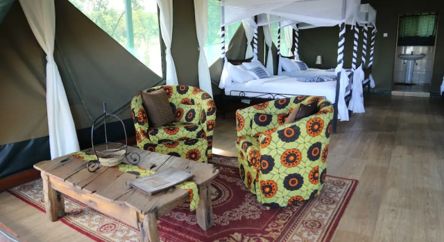 Одноместный номер Standard Ngorongoro Wild Camps