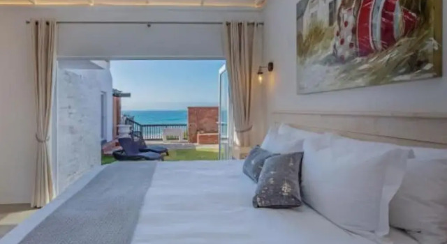 Двухместный номер Deluxe с частичным видом на океан Seeplaas Guesthouse