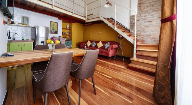 Номер Standard с 2 комнатами с красивым видом из окна Old Town Quito Suites, Heritage Hotel, Historic center