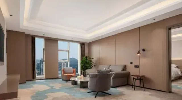 Люкс Deluxe Minshan Hotel Mianyang