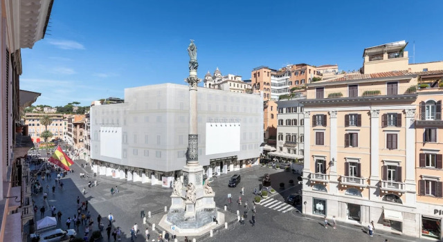 Люкс Deluxe с видом на город Piazza di Spagna 51 Luxury guest house
