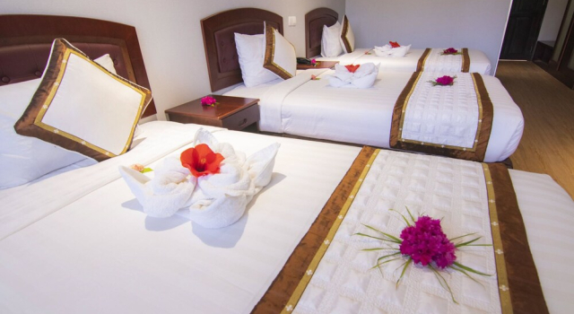 Номер Deluxe Maxivic Beach Resort Phan Thiet