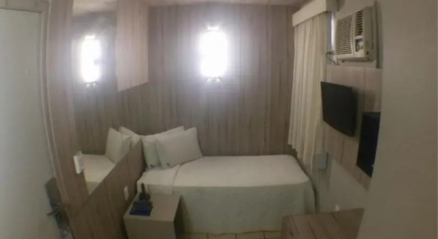 Трёхместный номер Standard с частичным видом на море Sambura Praia Hotel