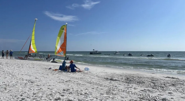Апартаменты с балконом Bradenton Beach Club Bliss-2 Bedroom-2 Bathroom Condo-2 Pools-hottub-private Beach Access