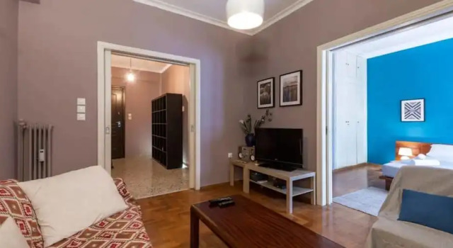 Апартаменты с балконом S&K Polyxene Suite in Center of Athens