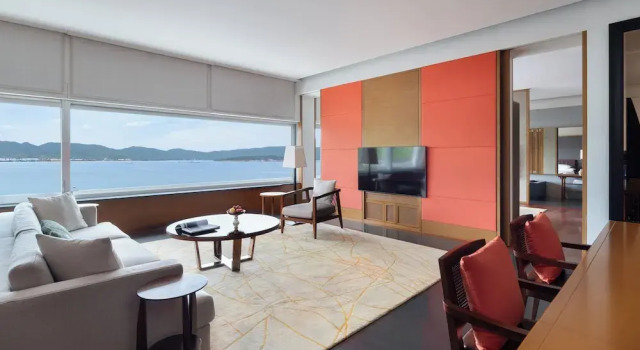 Двухместный люкс Panoramic с видом на океан Park Hyatt Sanya Sunny Bay Resort