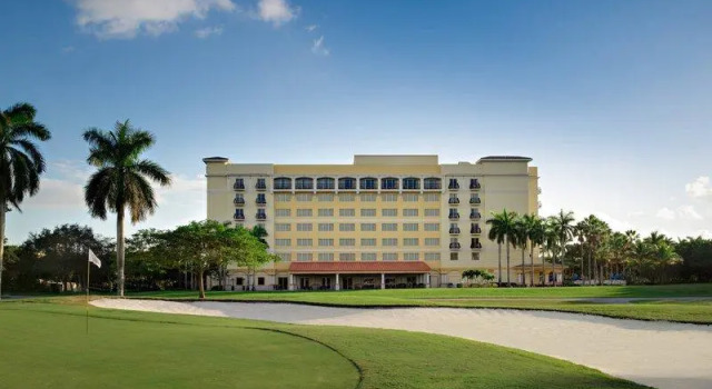 Двухместный номер Standard с видом на поле для гольфа Fort Lauderdale Marriott Coral Springs Hotel & Convention Center