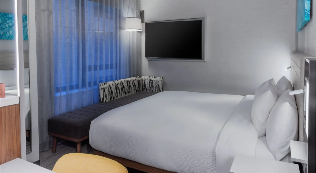 SpringHill Suites by Marriott New York Manhattan/Times Square South, Забронировать Отель Отели Нью-Йорка 4 звезды, рядом с Театр Гершвин, 4*