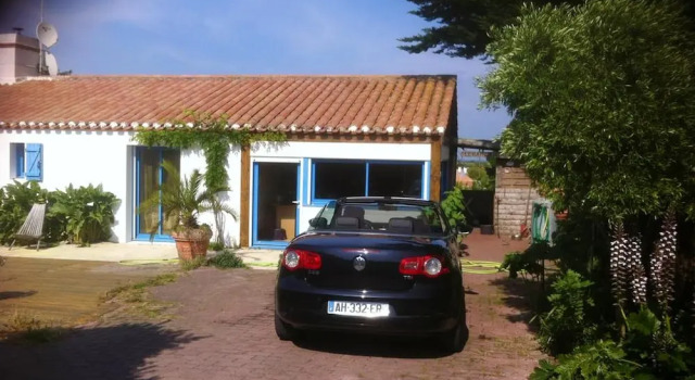 House With 2 Bedrooms in Barbâtre, With Wonderful sea View, Enclosed G