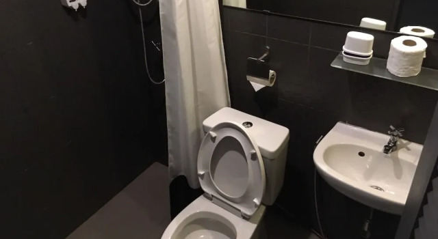 Кровать в общем номере Pyur Otel by Ombra House