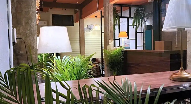 Кровать в общем номере Nappark Hostel @Khao San