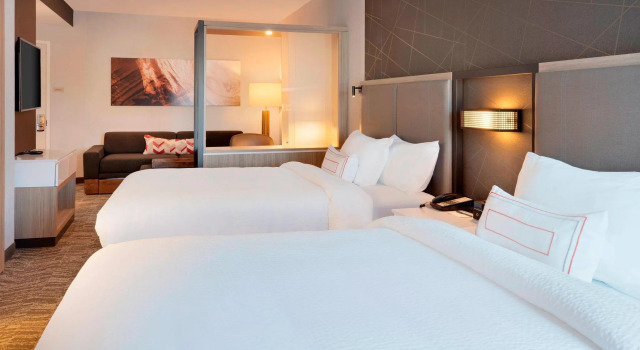 Четырёхместный люкс SpringHill Suites by Marriott Hampton Portsmouth