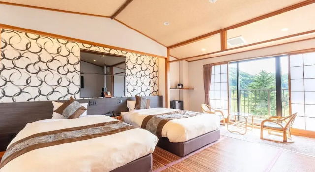 Номер Comfort Livemax Resort Yuhigaura Kitu Onsen