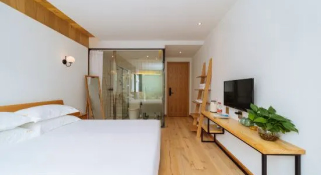 Одноместный номер Standard с красивым видом из окна Moganshan Pinhouwu Hotel