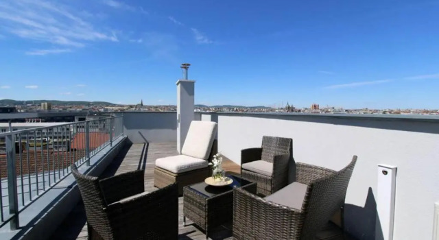 Апартаменты Penthouse near Schoenbrunn Amazing Terrace Apt.42