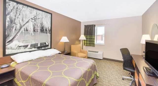 Standard Kahden hengen huone Super 8 by Wyndham Belleville