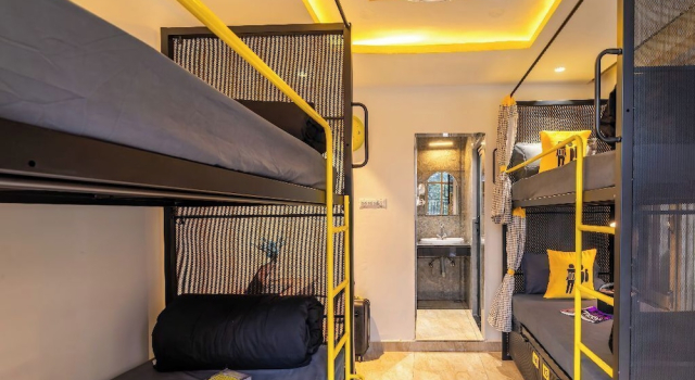 Кровать в общем номере (женский номер) The Hosteller Mcleodganj, Bhagsu Waterfall