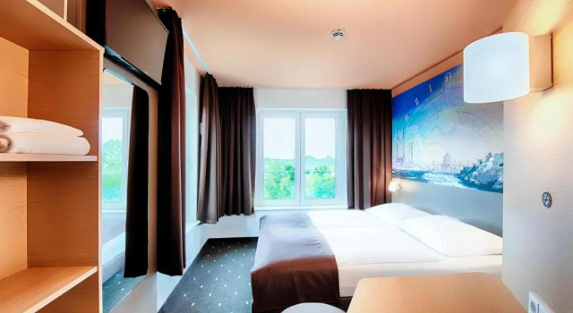 Двухместный номер B&B Hotel Rostock-Hafen