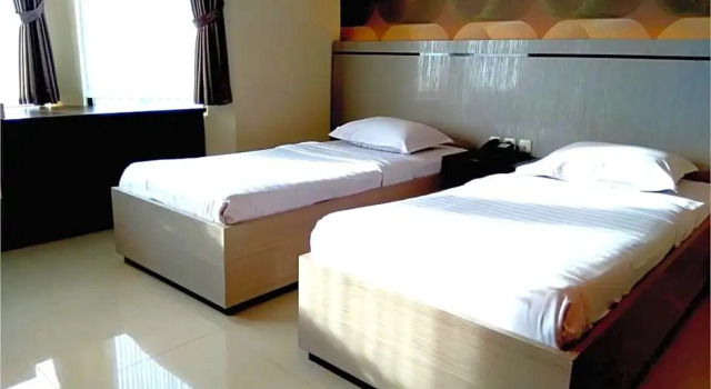 Superior quarto com vista para o mar Alexander Hotel  Tegal