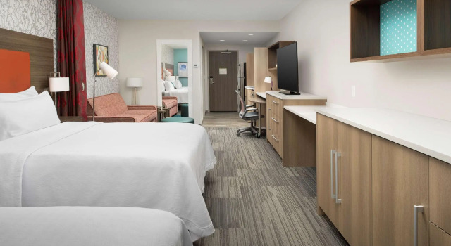 Четырёхместная студия Home2 Suites By Hilton Owings Mills, Md