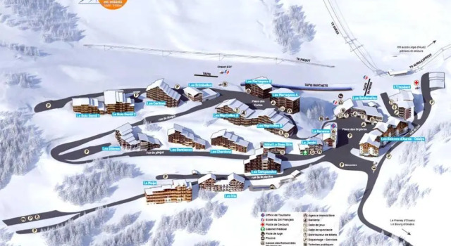 Студия auris en oisans,vue sur le signial de l'homme