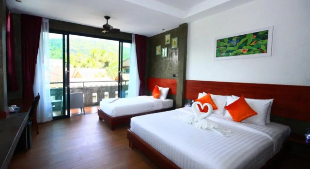 Трёхместный номер Comfort Green View Village Resort
