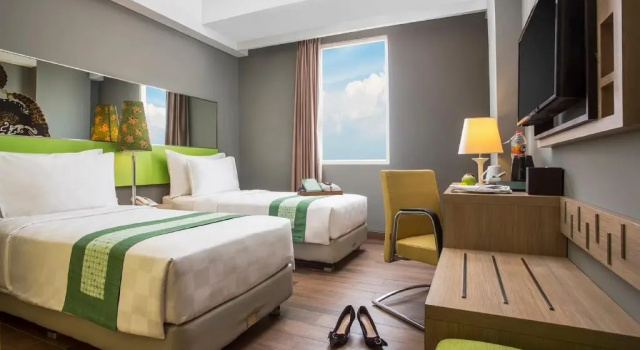 Deluxe Twin room KHAS Gresik