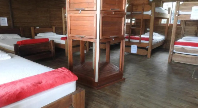Letto in camerata Hostal Sierra Minca