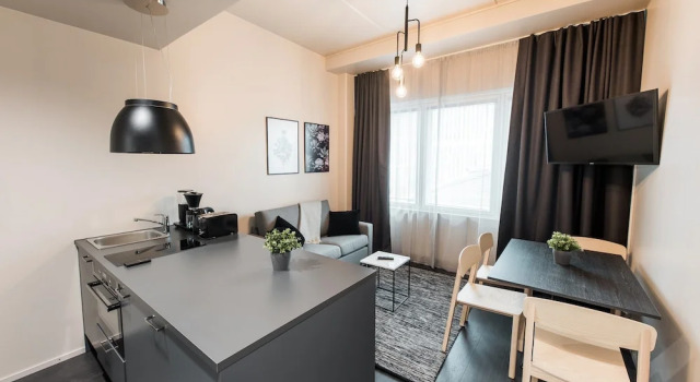 Апартаменты Superior Forenom Hotel and Apartments Vantaa Tikkurila