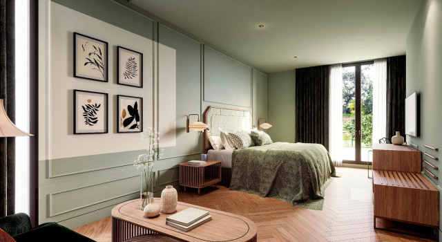 Одноместный полулюкс с балконом Palacio de Luces, Small Luxury Hotels