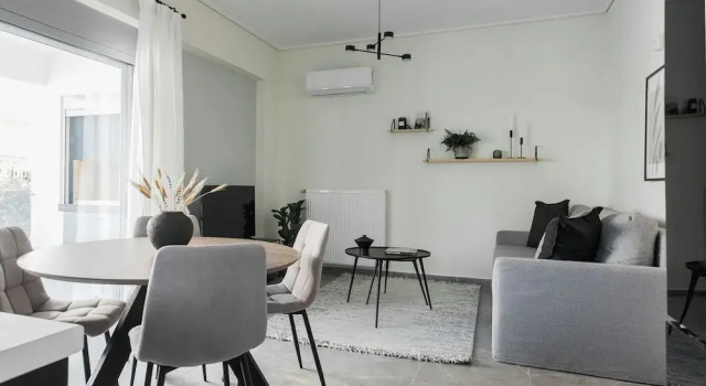 Апартаменты Deluxe Teal Faliro House by UPSTREET