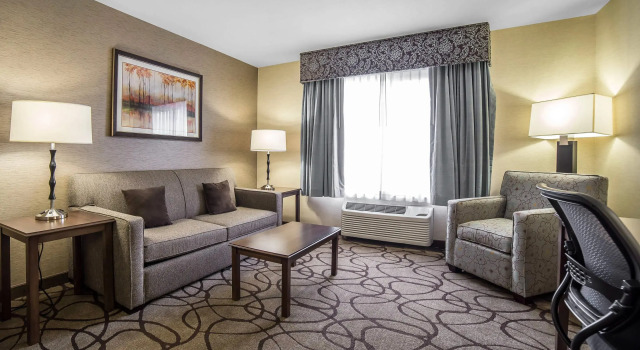 Двухместный люкс Comfort Suites Salt Lake City Airport