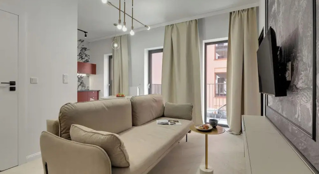 Апартаменты Comfort с балконом GRANO APARTMENTS Gdańsk Granaria