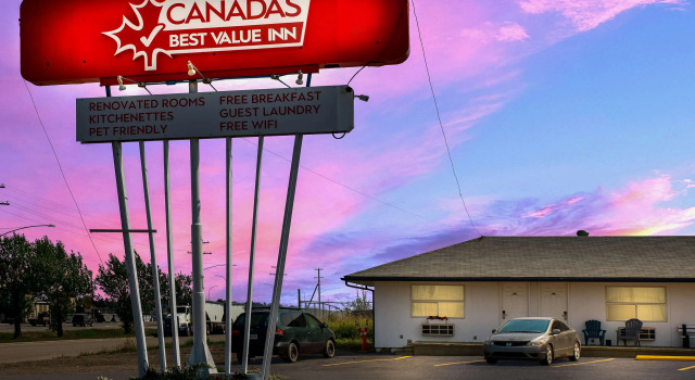 Canadas Best Value Inn Fort St John, Buchen Sie Gasthaus Mini-Hotels in British Columbia, Gasthaus