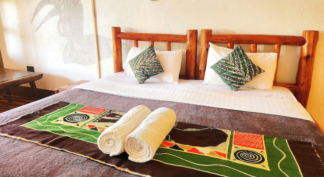 Двухместный номер Standard с видом на сад Hornbill Bush Lodge
