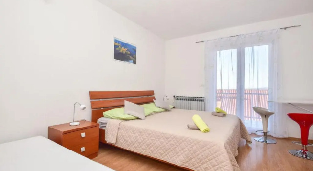 Студия с балконом и с видом на море Apartments Mare