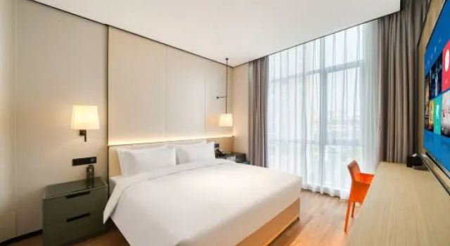 Двухместный люкс Deluxe Ribo Boutique Hotel Linhai