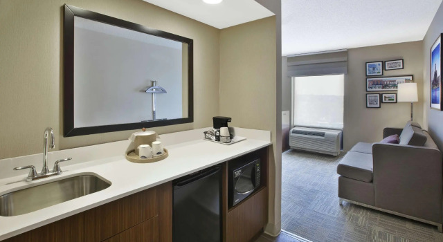 Двухместная студия Hampton Inn Commerce/Novi