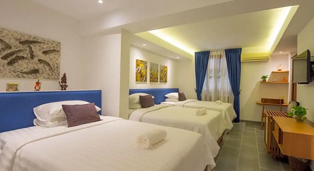 Трёхместный номер Standard с видом на город Neth Socheata Hotel