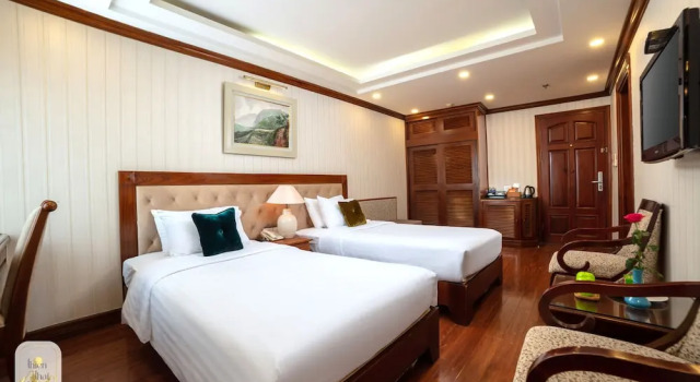 Семейный номер Standard с видом на город Thien Thai Hotel & Spa