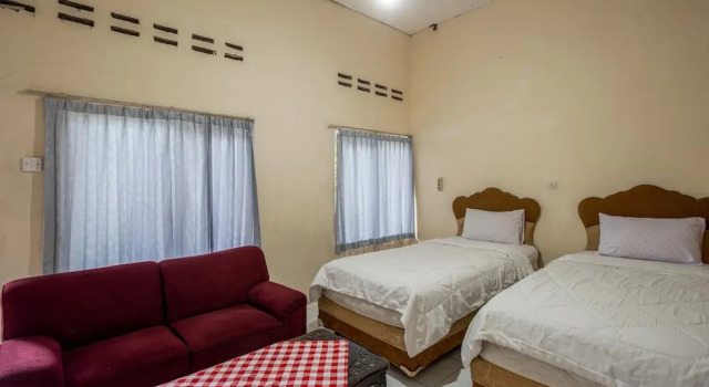 Standardní Dvoulůžkový s manželskou postelí Rodinný pokoj Hotel Jogja Bukittinggi
