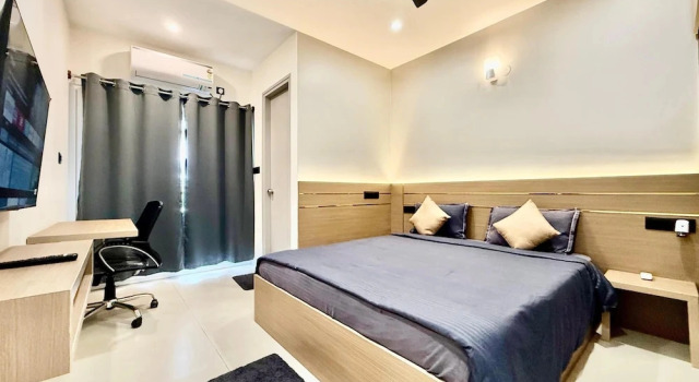 Апартаменты Luxury с балконом и с видом на город Fortale Prime | Serviced Apartment